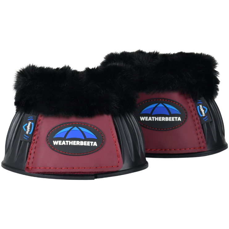 2025 WeatherBeeta Tough - Tec Prime Fleece Trim Gummi Bell Stiefel 1027523 - Maroon